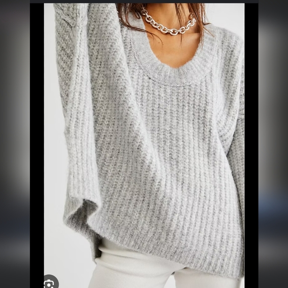 Free people blue bell sweater - Picture 3 of 3